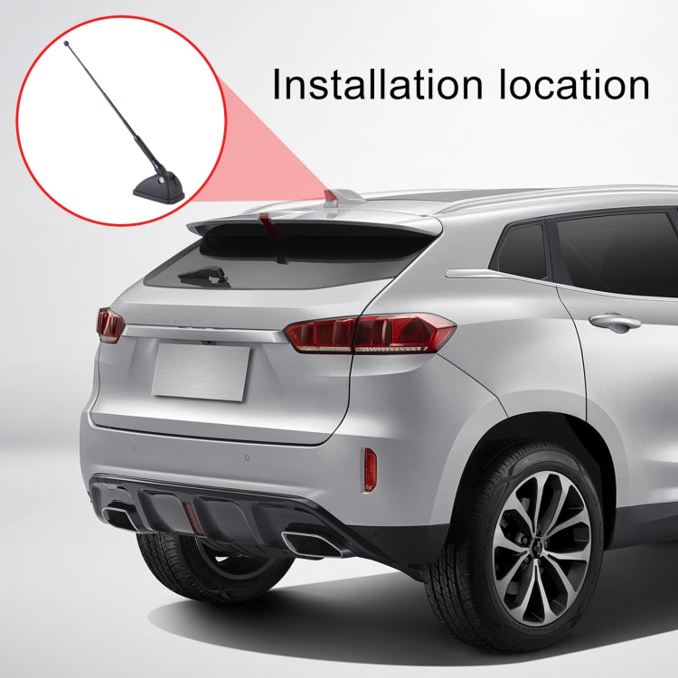 YQ-613A Telescopic Car Roof Antenna Shape Decorator by buy2fix