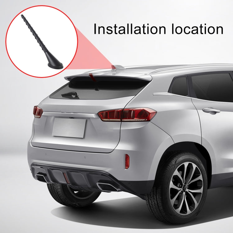 YQ-624A2 17x1.5cm Car Roof Antenna Shape Decorator by buy2fix