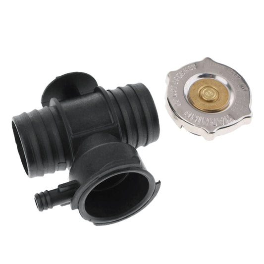 For Jeep Wrangler Radiator Coolant Hose Connector with Cover 55116901AA by buy2fix