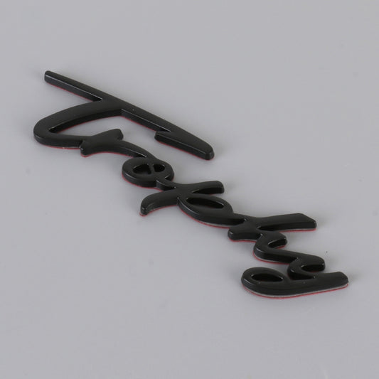 Car TROPHY Personalized Aluminum Alloy Decorative Stickers, Size: 11.5x2.5x0.35cm (Black) by buy2fix