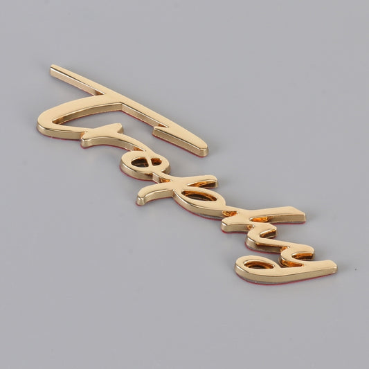 Car TROPHY Personalized Aluminum Alloy Decorative Stickers, Size: 11.5x2.5x0.35cm (Gold) by buy2fix