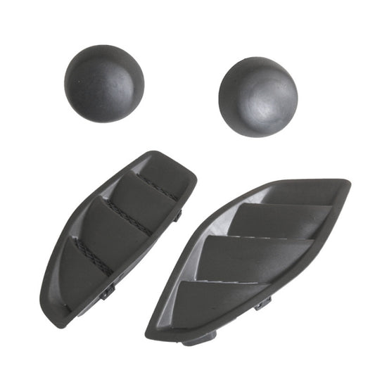 For Jeep Wrangler JK 2007-2017 Car Hood Trim Panel + Hood Ball Head Set by buy2fix