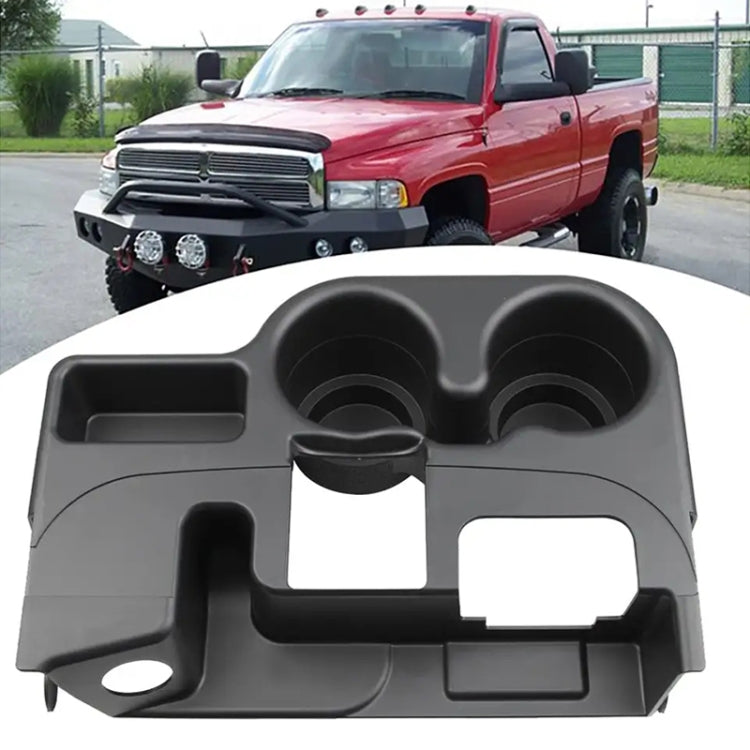 For Dodge Ram 2003-2012 Car Front Center Console Water Cup Holder SS281AZ by buy2fix