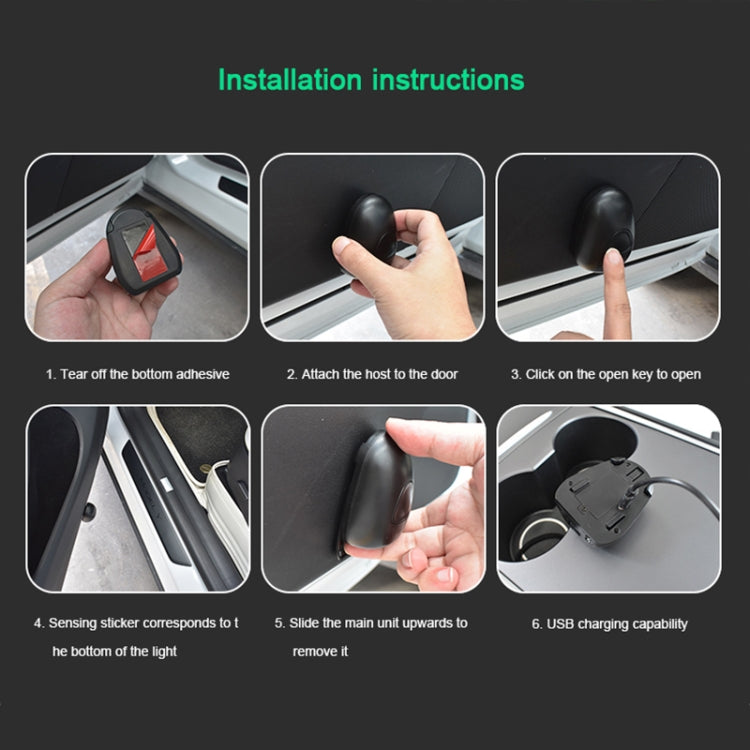 G505 Car Motorcycle Welcome Light Ambient Brand Shadow Light by buy2fix