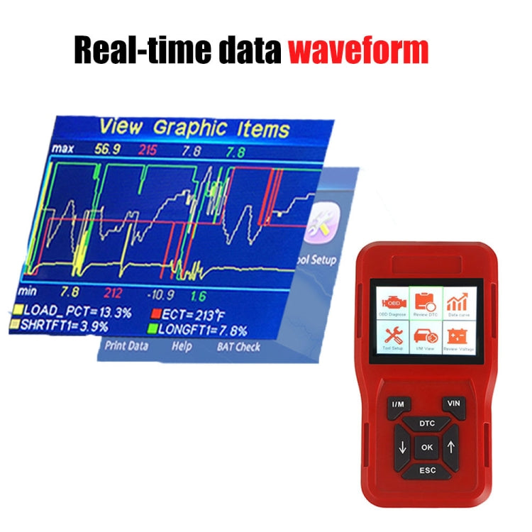 TK209 Car Mini Code Reader OBD2 Fault Detector Diagnostic Tool by buy2fix