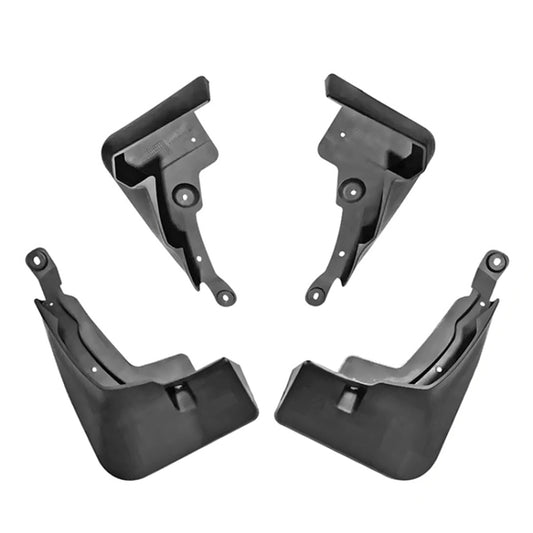 For Toyota RAV4 2019 4pcs/Set Car Auto Soft Plastic Splash Flaps Fender Guard with Pedal by buy2fix