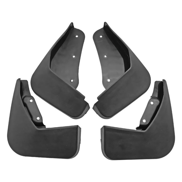 For Ford Ecosport 2013-2017 4pcs/Set Car Auto Soft Plastic Splash Flaps Fender Guard - Mudguards by buy2fix | Online Shopping UK | buy2fix