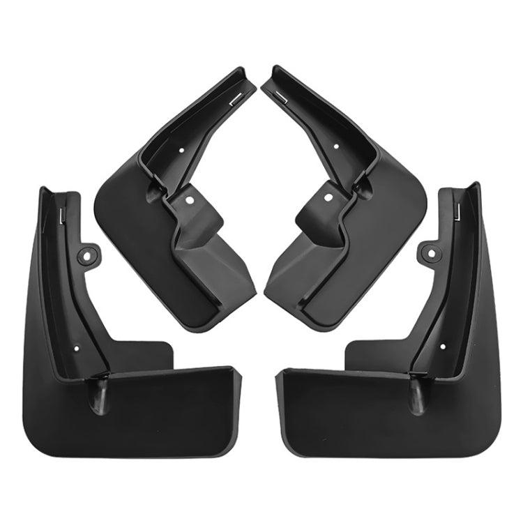 For Peugeot 2008 2020-2023 4pcs/Set Car Auto Soft Plastic Splash Flaps Fender Guard - Mudguards by buy2fix | Online Shopping UK | buy2fix