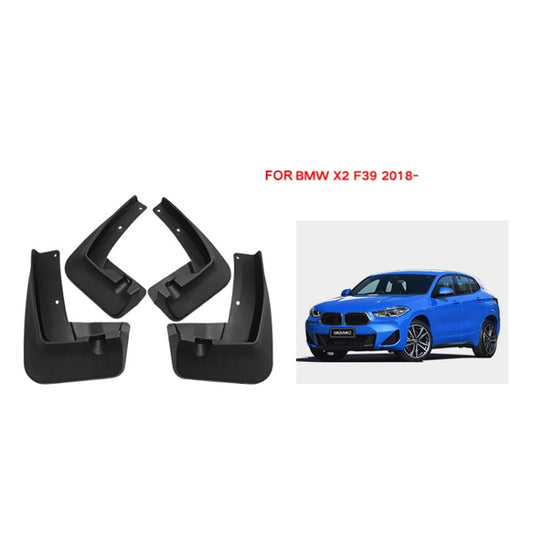 For BMW X2 F39 2018-2023 4pcs/Set Car Auto Soft Plastic Splash Flaps Fender Guard - Mudguards by buy2fix | Online Shopping UK | buy2fix