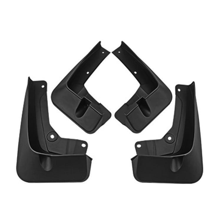 For BMW X3 2018-2023 4pcs/Set Car Auto Soft Plastic Splash Flaps Fender Guard - Mudguards by buy2fix | Online Shopping UK | buy2fix