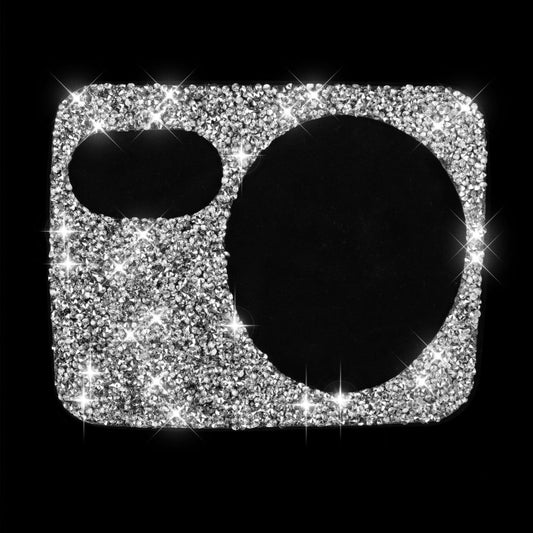 Car Headlight Diamond Decoration Cover Sticker for Volkswagen Golf 6 2008-2012, Right-hand Drive by buy2fix