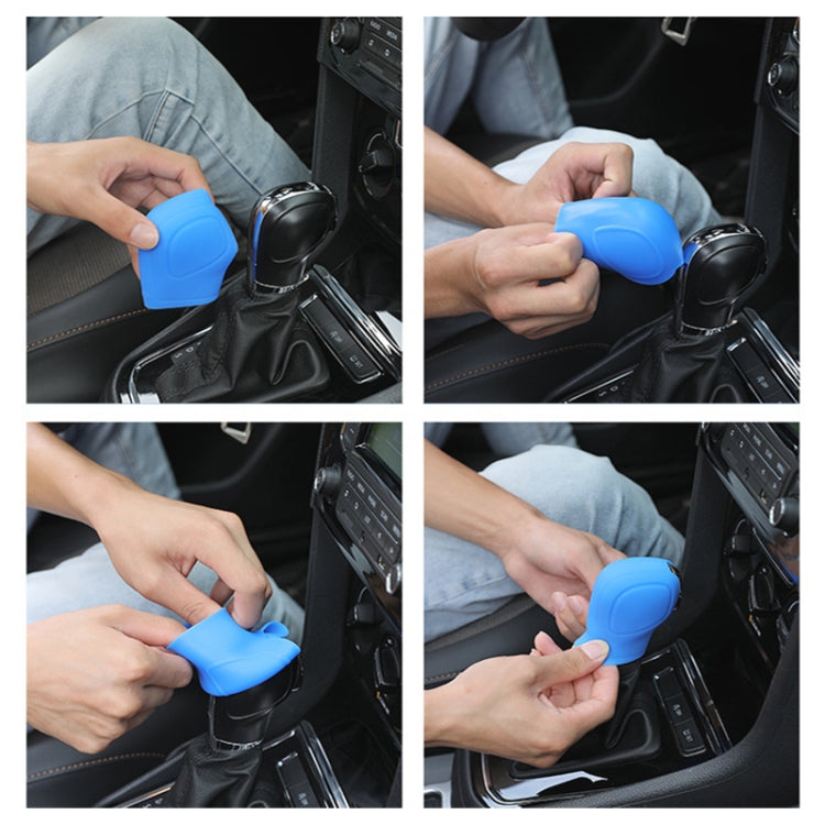 For Ford Car Silicone Dustproof Shift Knob Gear Protective Cover (Black) by buy2fix