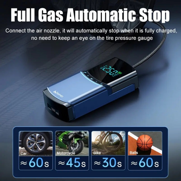 BN03H 8400mAh Car Emergency Start Power Supply Air Pump Integrated Machine, High-end Version by buy2fix