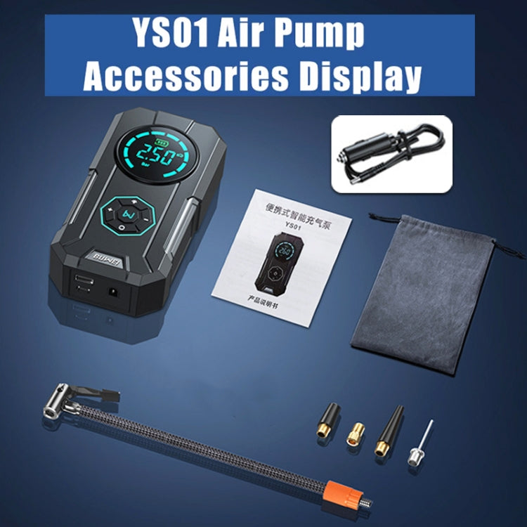 YS01C Wired Version Portable Car Air Pump Electric Pump - Inflatable Pump by buy2fix | Online Shopping UK | buy2fix