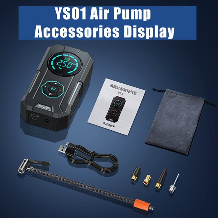 YS01S Wireless Version Portable Car Air Pump Electric Pump - Inflatable Pump by buy2fix | Online Shopping UK | buy2fix
