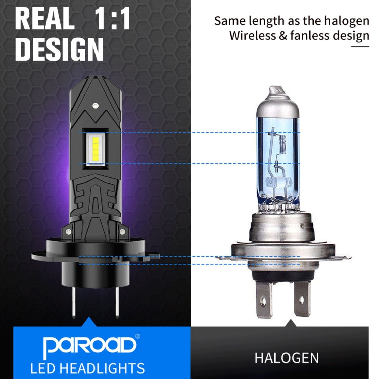 1 Pair H7 Car LED Headlights LED Fog Light - Fog / Driving Lights by buy2fix | Online Shopping UK | buy2fix