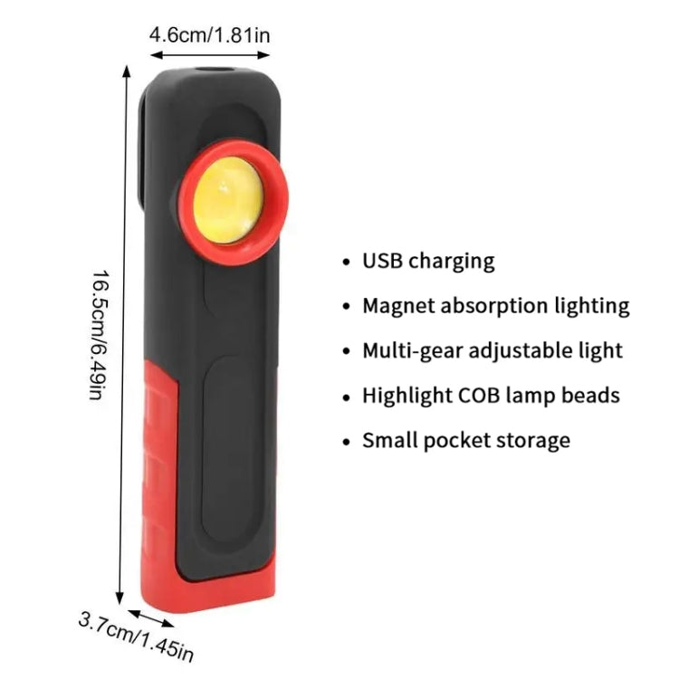 Car Portable USB Chargeable LED Work Inspection Light - Other Tools by buy2fix | Online Shopping UK | buy2fix