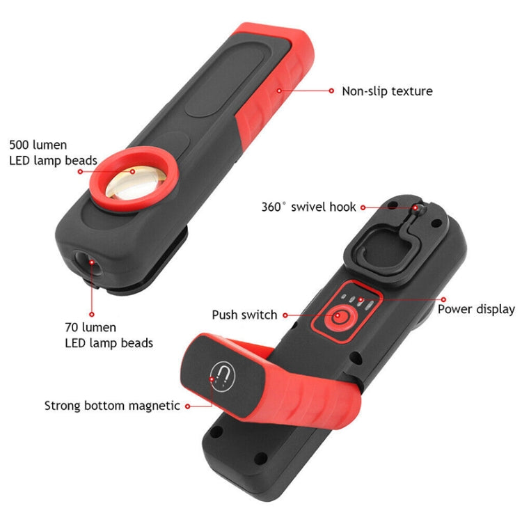 Car Portable USB Chargeable LED Work Inspection Light - Other Tools by buy2fix | Online Shopping UK | buy2fix