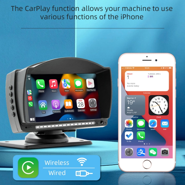 B5540 4.7 inch Allwinner Melis F133 Car MP5 Player, Support iOS CarPlay / Android Auto / BT / USB / FM - Car MP3 & MP4 & MP5 by buy2fix | Online Shopping UK | buy2fix