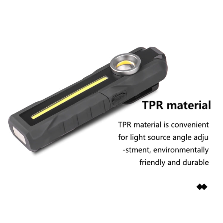 1902A Folding Magnet Car Inspection Light Work Maintenance Lamp Emergency COB LED USB Charging Lamp - Other Tools by buy2fix | Online Shopping UK | buy2fix