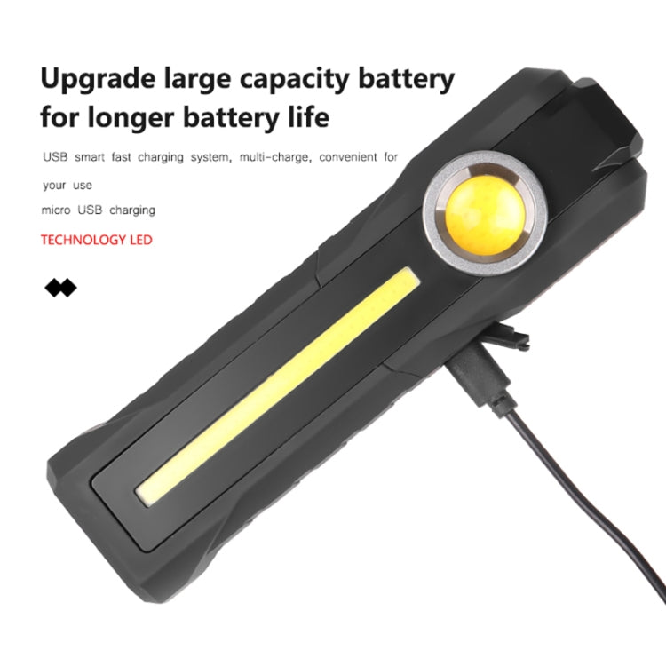 1902A Folding Magnet Car Inspection Light Work Maintenance Lamp Emergency COB LED USB Charging Lamp - Other Tools by buy2fix | Online Shopping UK | buy2fix