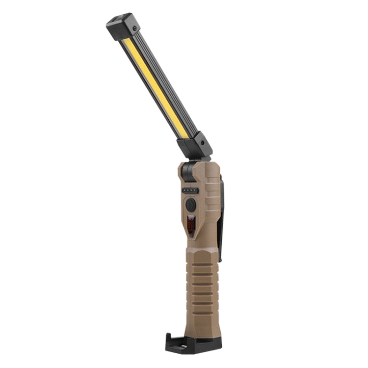 FT20 Folding Magnet Car Inspection Light Work Maintenance Lamp Strong Emergency COB LED Lamp (Khaki) - Other Tools by buy2fix | Online Shopping UK | buy2fix