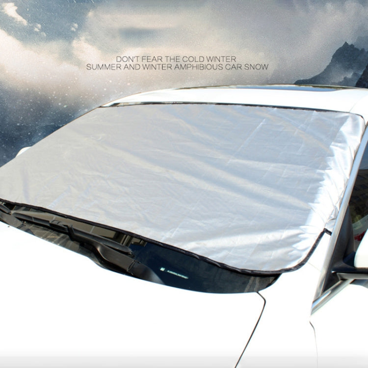 BY-689 Car Sunshine Frost Snow Protect Front Windshield Cover, Size: 200x70cm - Aluminum Film PEVA by buy2fix | Online Shopping UK | buy2fix