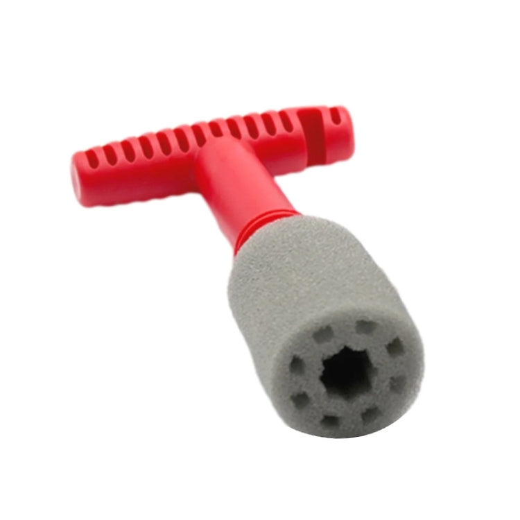 Car Embedded Replaceable Sponge Tire Screw Cleaning Brush - Car washing supplies by buy2fix | Online Shopping UK | buy2fix