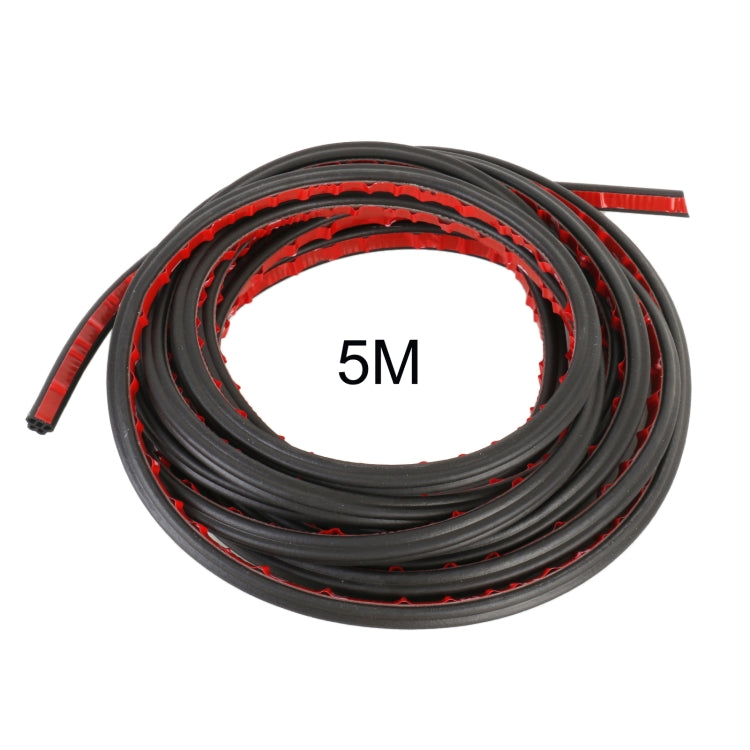 5-hole 5m Car Rubber Seal Strip - sealing strips by buy2fix | Online Shopping UK | buy2fix