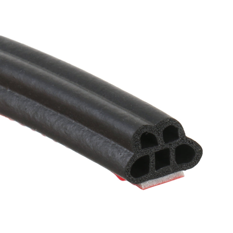 5-hole 5m Car Rubber Seal Strip - sealing strips by buy2fix | Online Shopping UK | buy2fix