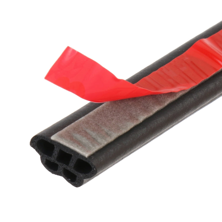 5-hole 5m Car Rubber Seal Strip - sealing strips by buy2fix | Online Shopping UK | buy2fix