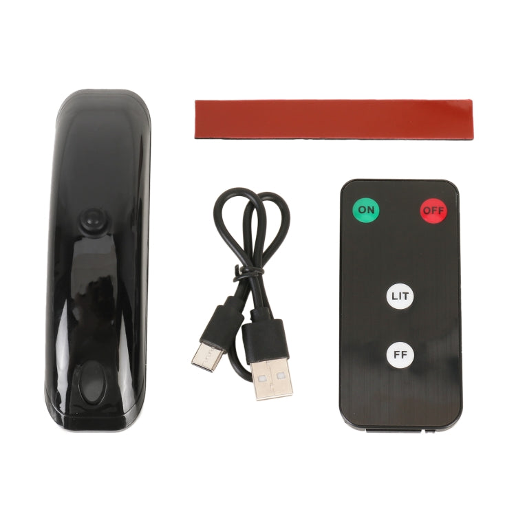 H901 Car Remote Pilot Light Warning Light Dual Flash Light (Black) - Warning Lights by buy2fix | Online Shopping UK | buy2fix