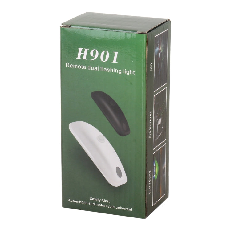 H901 Car Remote Pilot Light Warning Light Dual Flash Light (Black) - Warning Lights by buy2fix | Online Shopping UK | buy2fix