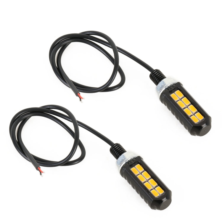 1 Pair DC12V 1W Car / Motorcycle License Plate Light - License Plate Lights by buy2fix | Online Shopping UK | buy2fix