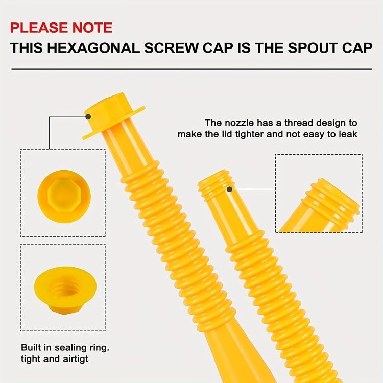 3pcs / Set Hexagonal Nut Plug Anti-Slip Plastic Cap - Others by buy2fix | Online Shopping UK | buy2fix