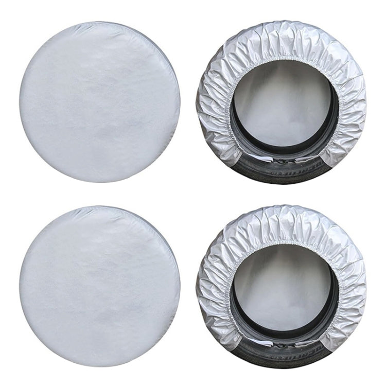4pcs / Set Car Tire 420D Oxford Cloth Protective Cover, Diameter: 48-58cm, Width: 29cm - Window Foils & Solar Protection by buy2fix | Online Shopping UK | buy2fix