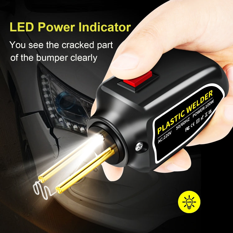 Hot Stapler Plastic Welding Machine Car Bumper Repair Kit Plier, EU Plug - Hand Tool Sets by buy2fix | Online Shopping UK | buy2fix