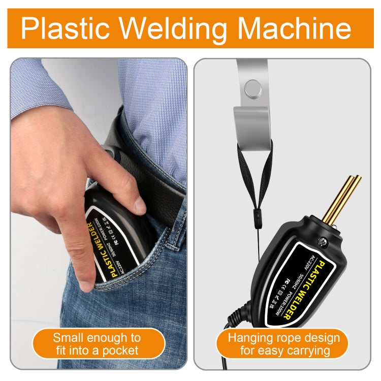 Hot Stapler Plastic Welding Machine Car Bumper Repair Kit Plier, EU Plug - Hand Tool Sets by buy2fix | Online Shopping UK | buy2fix