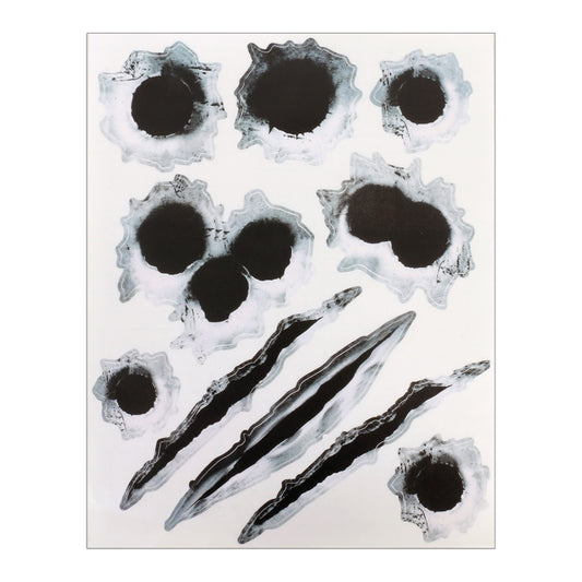 Car PVC Self-adhesive Bullet Hole Scratch Personalized Stickers by buy2fix