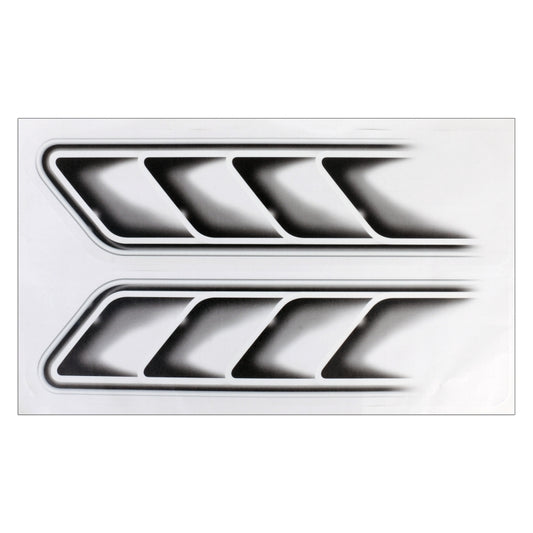 Car PVC Self-adhesive Fake Vent Decorative Stickers by buy2fix