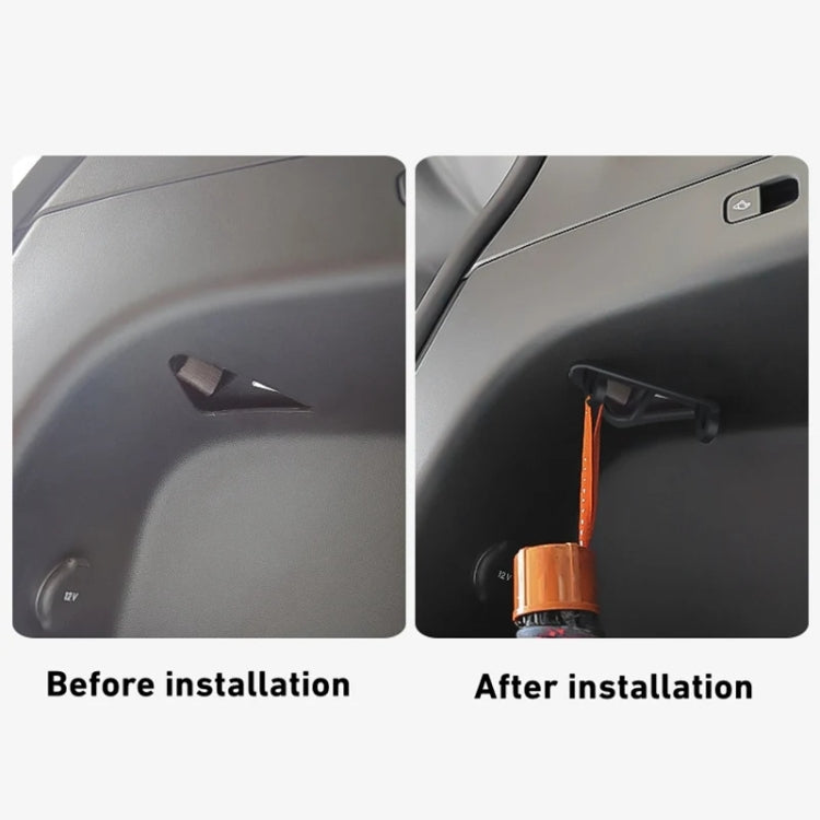 For Tesla Model Y Car Trunk Side Hook by buy2fix