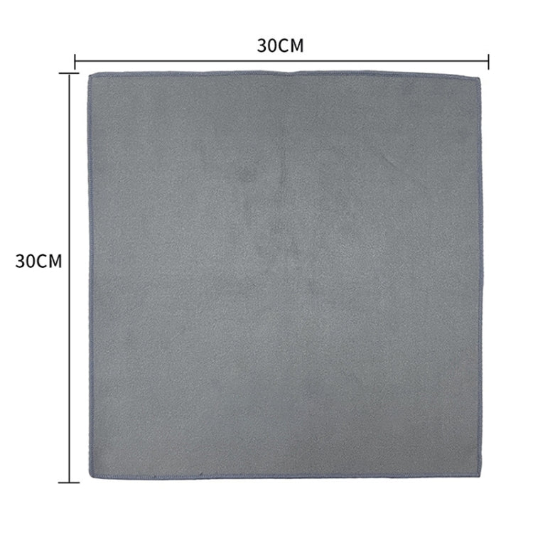 For Tesla General Car Microfiber Towel Cleaning Rag, Style: No LOGO, Size: 30 x 30cm - Car washing supplies by buy2fix | Online Shopping UK | buy2fix