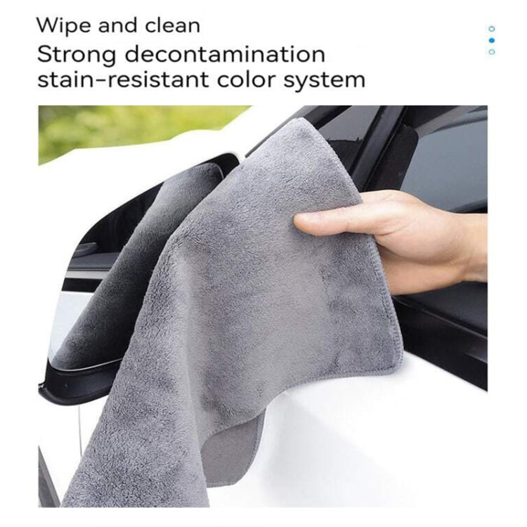 For Tesla General Car Microfiber Towel Cleaning Rag, Style: With LOGO, Size: 30 x 30cm - Car washing supplies by buy2fix | Online Shopping UK | buy2fix