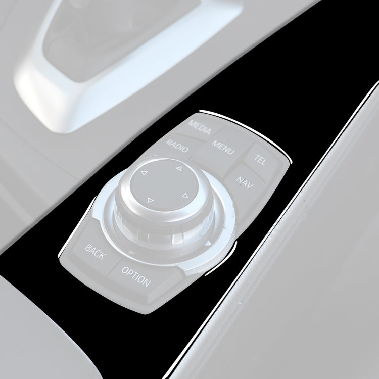 Car Left Drive Multimedia Panel Decorative Sticker for BMW Series 3 F30 2013-2018 / Series 3GT F34 2014-2018 / Series 4 F33 F34 F36 2014-2018(Black) by buy2fix