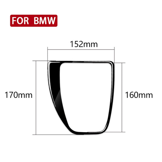 Car Left Drive Gear Panel Decorative Sticker for BMW Series 5 E60 2008-2010(Black) by buy2fix