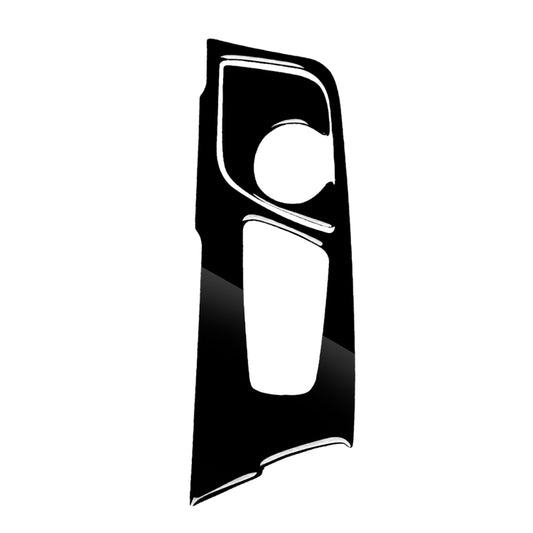 Car Left Drive Gear Panel Decorative Sticker for BMW Series 5 G38 528Li / 530Li / 540Li 2018(Black) by buy2fix