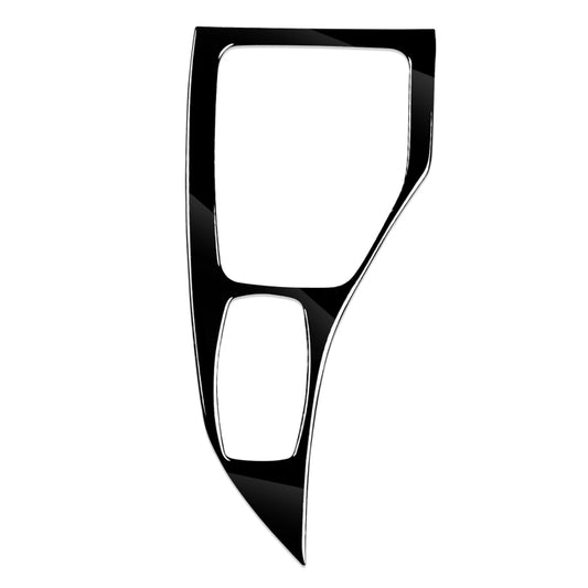 Car Right Drive Gear Panel Outer Frame Decorative Sticker for BMW X1 E84 2011-2015(Black) by buy2fix