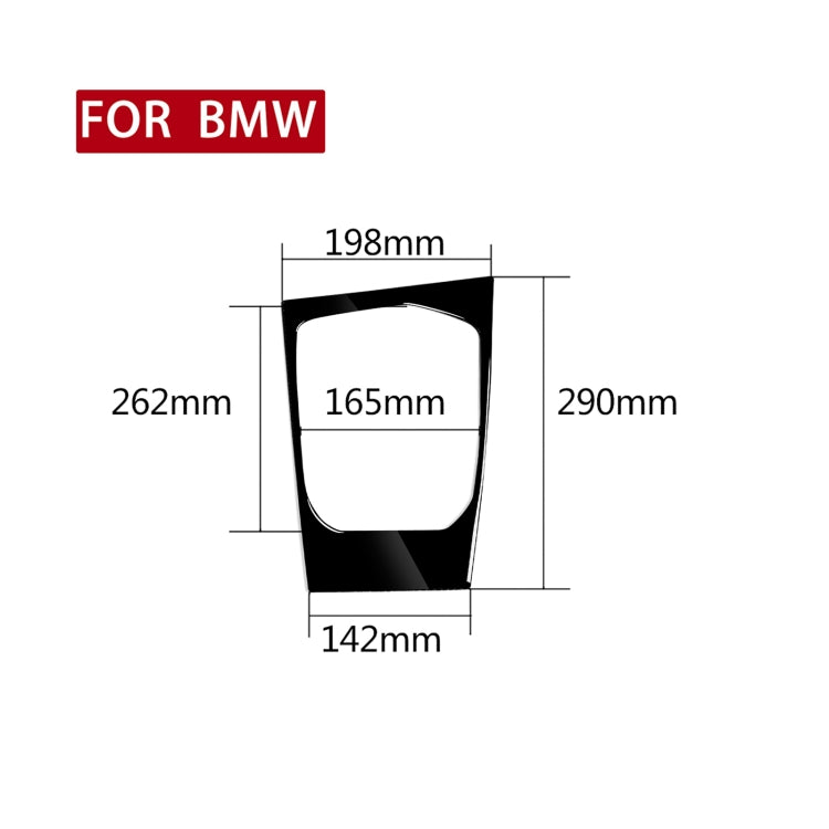 Car Right Drive Gear Panel Decorative Sticker for BMW Series 3 G20 G28 325Li 330d 335 2019-2020(Black) - Car Interior Mouldings by buy2fix | Online Shopping UK | buy2fix