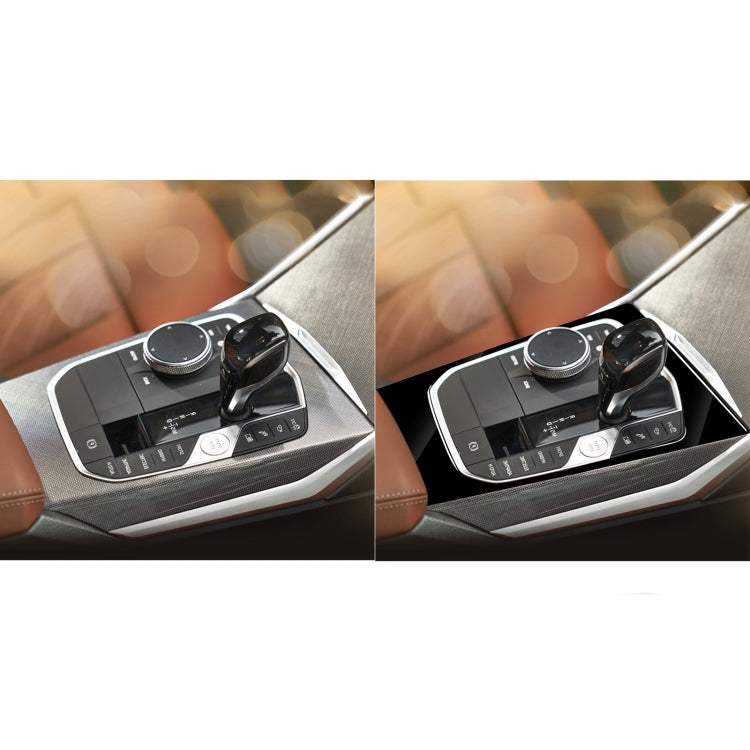 Car Right Drive Gear Panel Decorative Sticker for BMW Series 3 G20 G28 325Li 330d 335 2019-2020(Black) - Car Interior Mouldings by buy2fix | Online Shopping UK | buy2fix