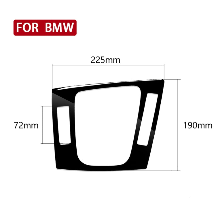 Car Right Drive Central Control Panel Decorative Sticker for BMW Series 3 E46 1998-2005(Black) - Car Interior Mouldings by buy2fix | Online Shopping UK | buy2fix